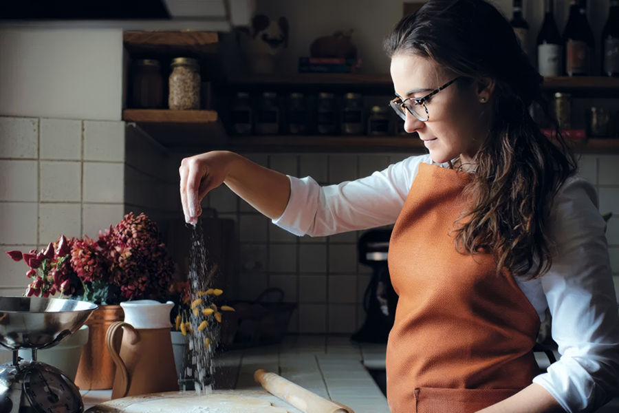 Chef Sara Olocco di Braja farm